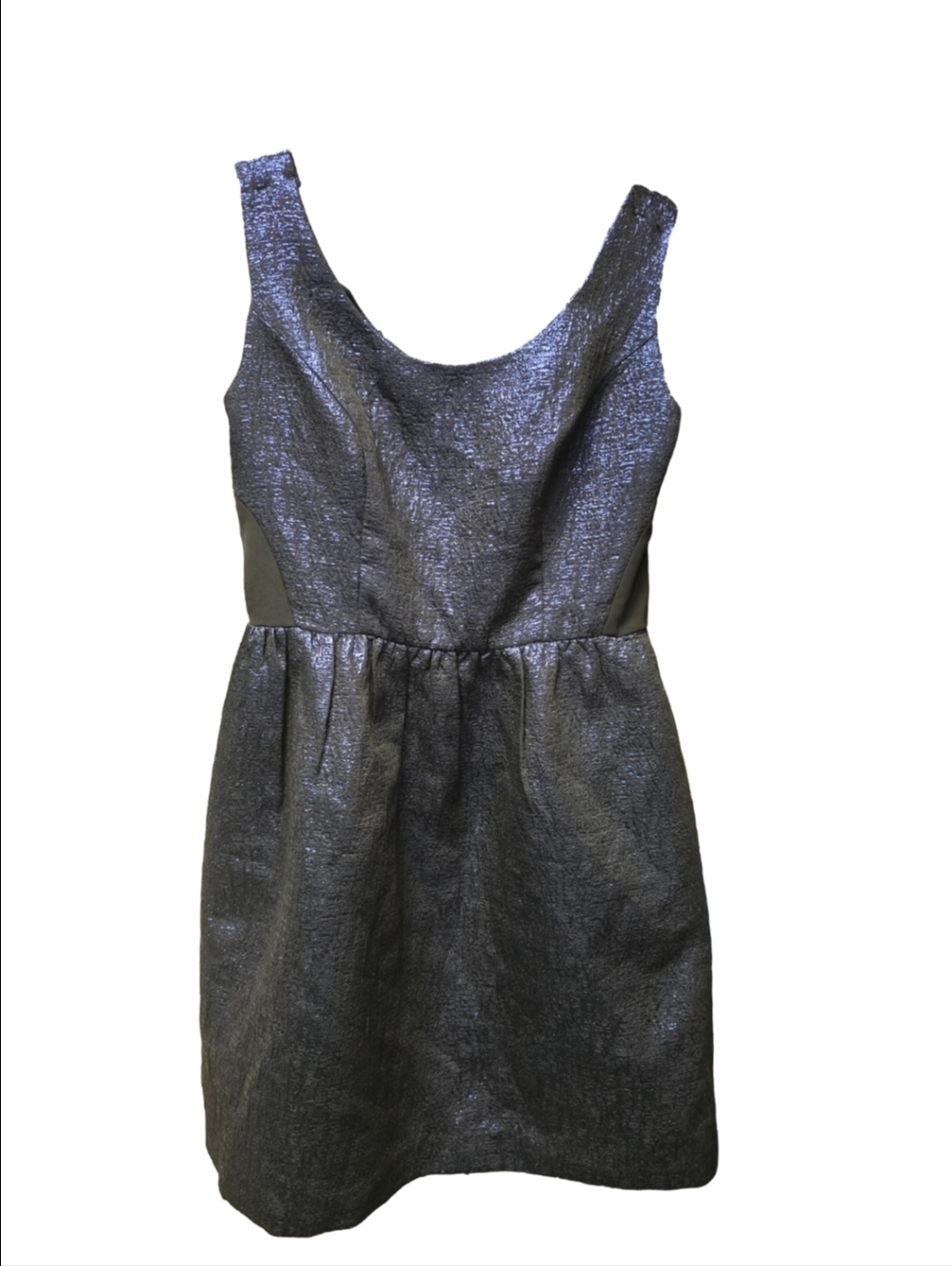 Shoshanna Neiman’s Anthro Dress Night Sailing Blue Shimmer Size 6 Party Cocktail